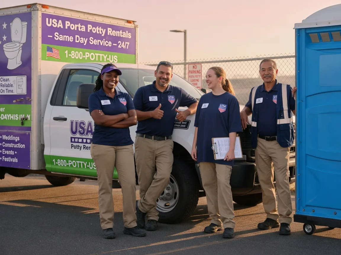Porta Potty Rental company in Olympic Valley, CA